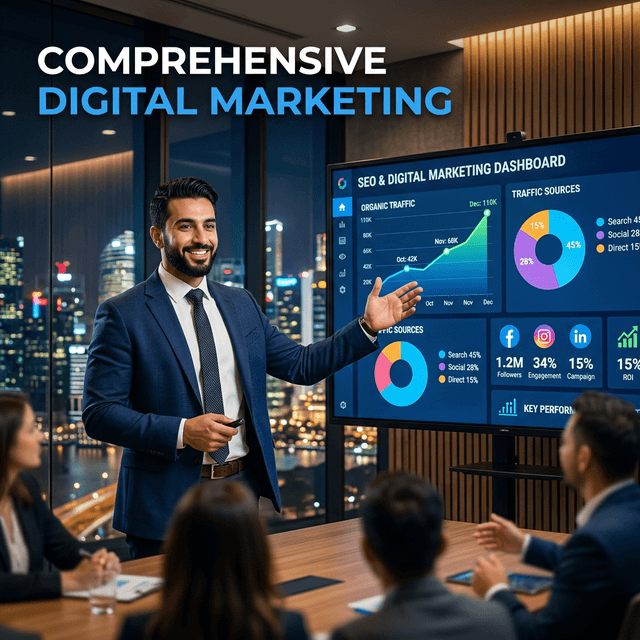 التسويق الرقمي الشامل