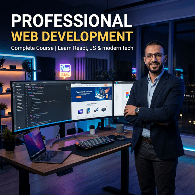 تطوير مواقع الويب الاحترافي